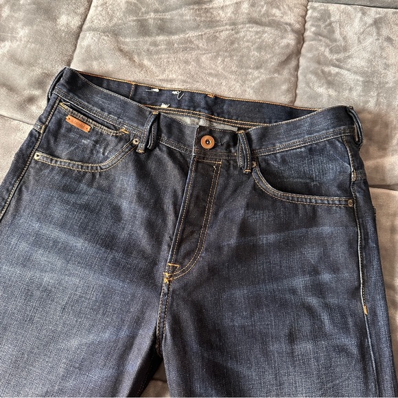 Men’s H&M Raw Denim size 32x34 Tapered - Picture 4 of 5